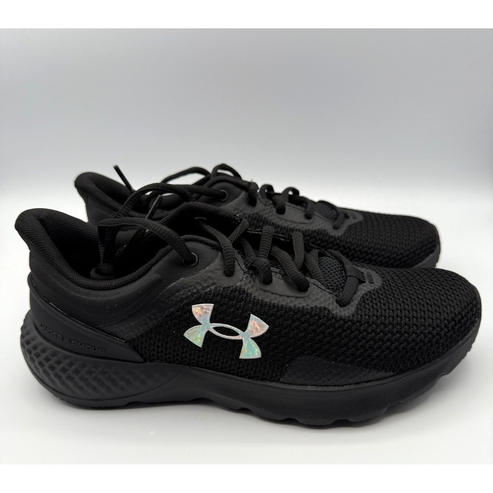 Under Armour Charged Escape 4 Shoes Womens Size 6 Black Running 3025507-001
